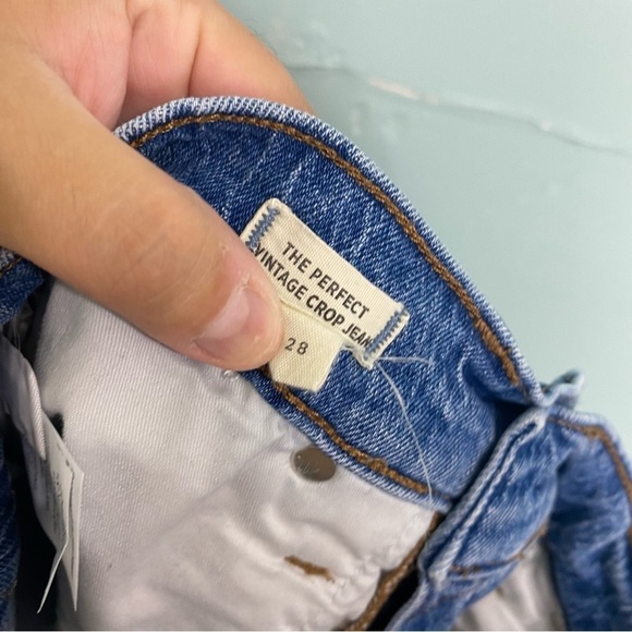 Madewell The Perfect Vintage Crop Jean 28 Style AJ190‎ - Picture 6 of 6
